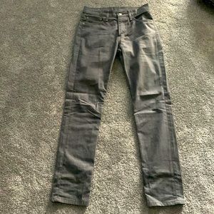 Grey Denim Jeans